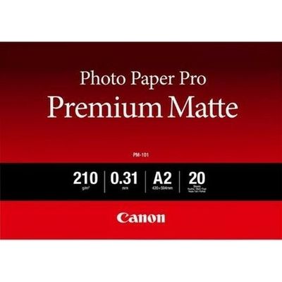 Carta fotografica Canon PM-101 premium matte 210 grams A2 (20 vel)