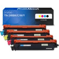 Toner compatibile Brother TN-248BK/C/M/Y - 4 colori Multipack