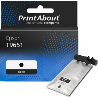 Cartuccia compatibile Epson T9651 - Nero