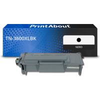Toner compatibile Brother TN-3600XLBK - Nero Alta capacità