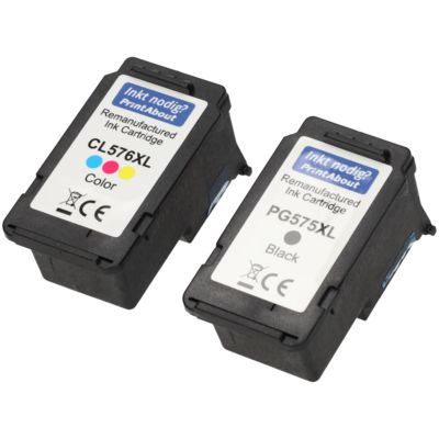Cartuccia compatibile Canon PG-575 + CL-576 - Nero + 3 colori Multipack