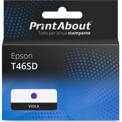Cartuccia compatibile Epson T46SD - Viola
