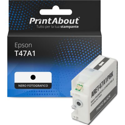 Cartuccia compatibile Epson T47A1 - Nero fotografico