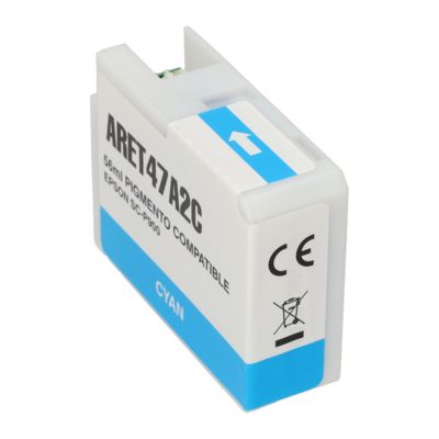 Cartuccia compatibile Epson T47A2 - Ciano