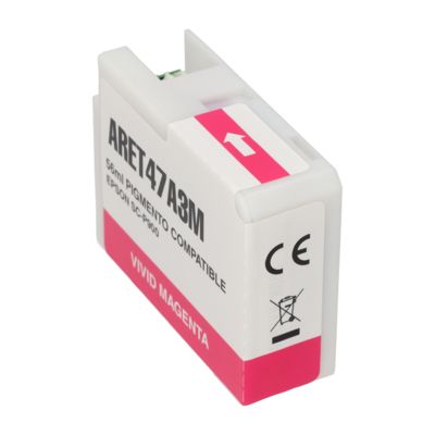 Cartuccia compatibile Epson T47A3 - Magenta vivace