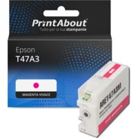 Cartuccia compatibile Epson T47A3 - Magenta vivace