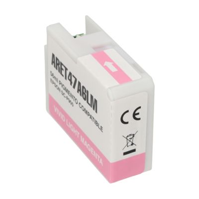 Cartuccia compatibile Epson T47A6 - Magenta chiaro vivido