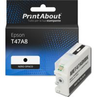 Cartuccia compatibile Epson T47A8 - Nero opaco