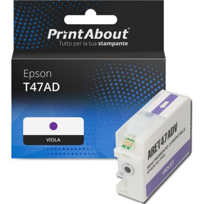 Cartuccia compatibile Epson T47AD - Viola