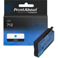 Cartuccia compatibile HP 712 (3ED67A) - Ciano