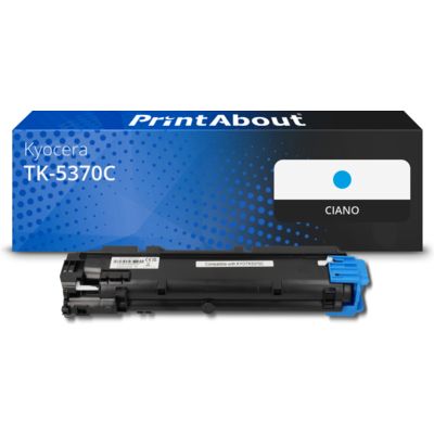 Toner compatibile Kyocera TK-5370C - Ciano