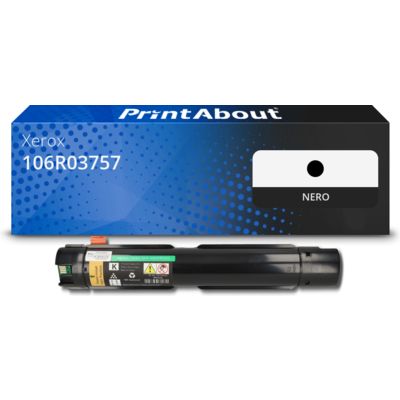Toner compatibile Xerox 106R03757 - Nero Alta capacità