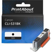 Cartuccia compatibile Canon CLI-531BK - Nero