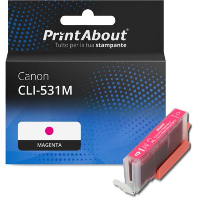Cartuccia compatibile Canon CLI-531M - Magenta