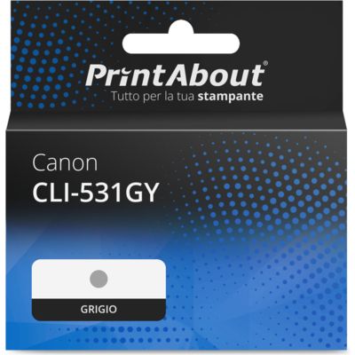 Cartuccia compatibile Canon CLI-531GY - Grigio