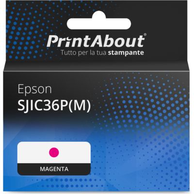 Cartuccia compatibile Epson SJIC36P(M) - Magenta