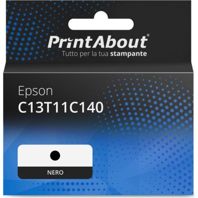 Cartuccia compatibile Epson C13T11C140 - Nero