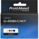 Cartuccia compatibile Canon GI-490BK/C/M/Y - 4 colori Multipack