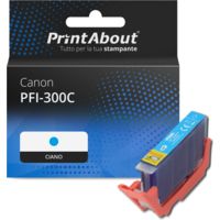 Cartuccia compatibile Canon PFI-300C - Ciano