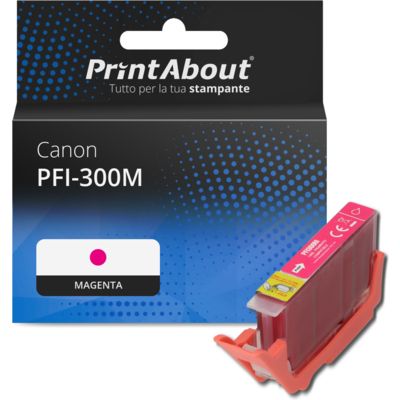 Cartuccia compatibile Canon PFI-300M - Magenta