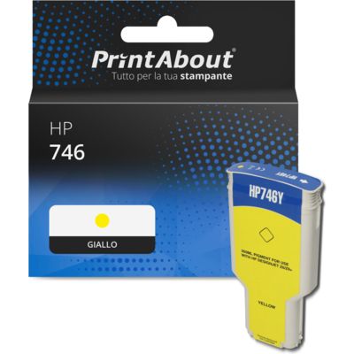 Cartuccia compatibile HP 746 (P2V79A) - Giallo