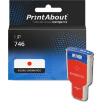 Cartuccia compatibile HP 746 (P2V81A) - Rosso cromatico