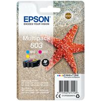 Cartuccia stampante Epson 603 (T03U5 C/M/Y) - 3 colori Multipack