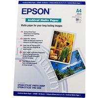 Carta fotografica Epson S041342 A4 Archival Matte Paper (50 vel)