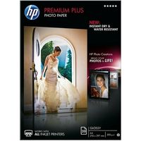 Carta fotografica HP CR672A Premium Plus Glanzend A4 (20 vel)