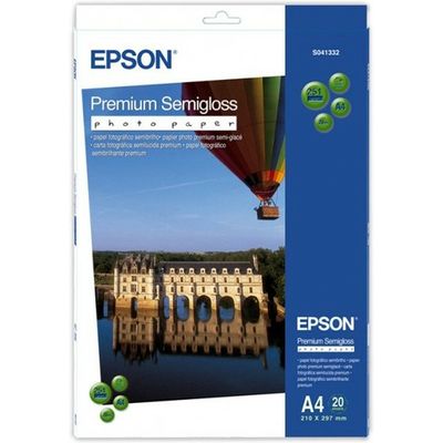 Carta fotografica Epson S041332 Premium Semigloss A4 (20 vel)