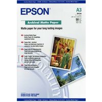 Carta fotografica Epson S041344 Archival Matte Paper A3 (50 vel)
