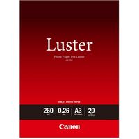 Carta fotografica Canon LU-101 Pro Luster A3 (20 vel)