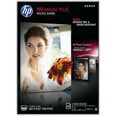 Carta fotografica HP CR673A Premium Plus Zijdeglans A4 (20 vel)