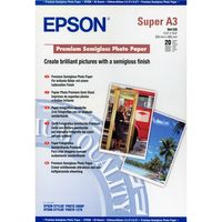 Carta fotografica Epson S041328 Premium Semigloss A3+ (20 vel)