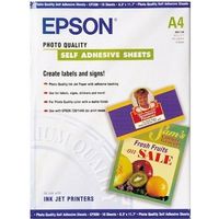 Carta fotografica Epson S041106 Photo Quality Zelfklevend Inkjet A4 (10 vel)
