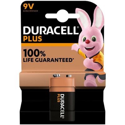 Batteria Duracell Plus Power 9V E-Block