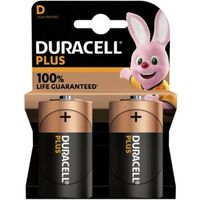 Batteria Duracell Power Alkaline Mono D 2 stuks