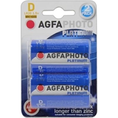Batteria Agfaphoto Mono D LR20 2 stuks