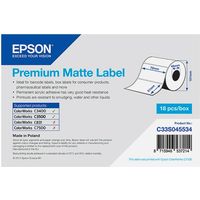 Etichetta Epson C33S045534 Premium Matte - Bianco (51 mm x 76 mm)