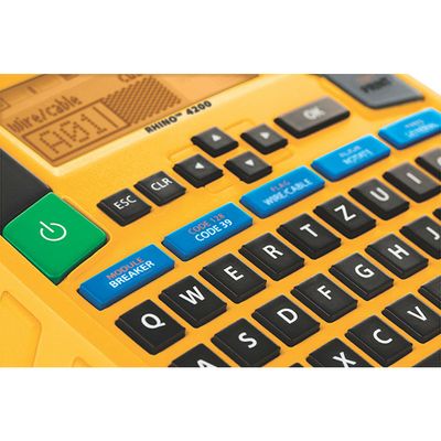Dymo LabelWriter Rhino 4200 labelprinter Kit QWERTZ Stampante per etichette