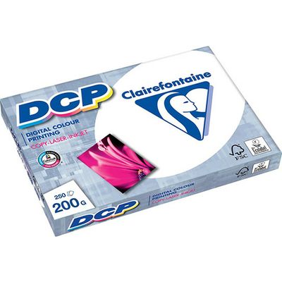 Carta Clairefontaine A4 DCP 200 g/m² (250 fogli)