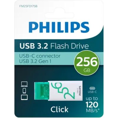 Chiave USB Philips 3.2-stick Click 256GB USB-C