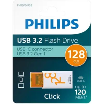Chiave USB Philips 3.2-stick Click 128GB USB-C