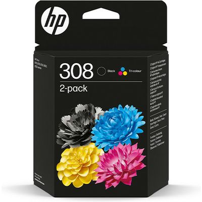 Cartuccia stampante HP 308 (6L6S6UE) - Nero + 3 colori Multipack
