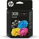 Cartuccia stampante HP 308 (6L6S6UE) - Nero + 3 colori Multipack