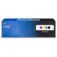 Toner compatibile HP 219A (W2190/91/92/93A) - 4 colori Multipack