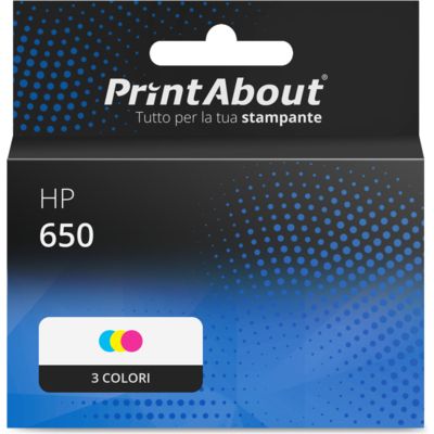 Cartuccia compatibile HP 650 (CZ102AE) - 3 colori