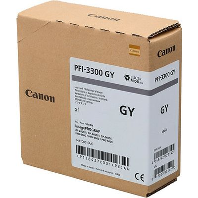 Cartuccia stampante Canon PFI-3300GY - Grigio