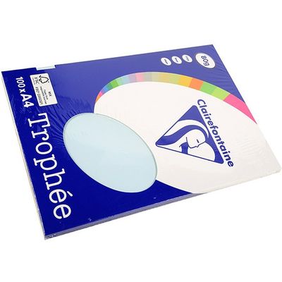 Carta Colorata Clairefontaine Azure A4 80 g/m² (100 fogli)