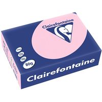 Carta Colorata Clairefontaine Rosa A4 80 g/m² (500 fogli)